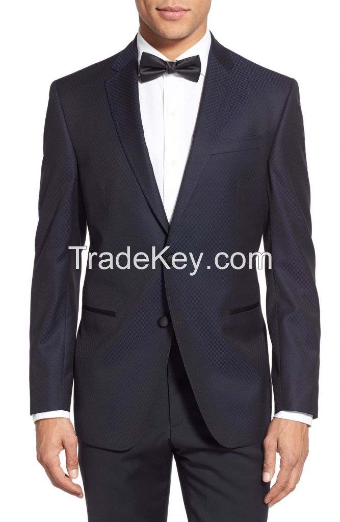 Trim Fit Wool Dinner Jacket