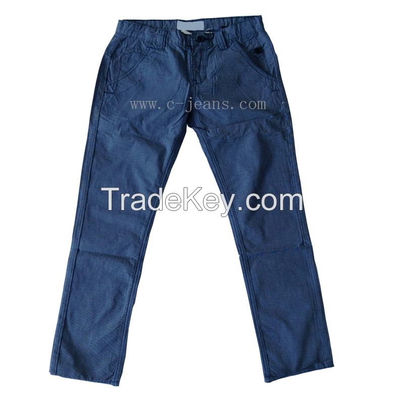 Stylish Straight Young Men's Stretch Pants (CFJ070)
