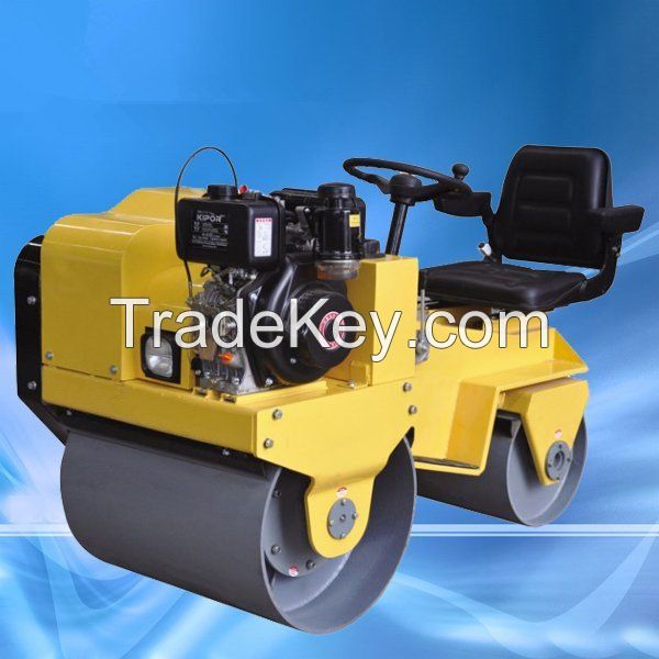 ride-on soil compactor vibration road roller