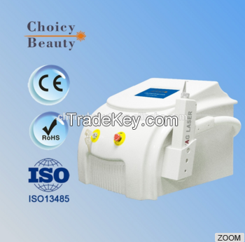 Medical Q switch ND:YAG Laser / tattoo removal machine / spectra laser