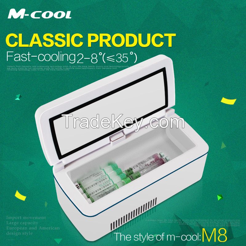 M-COOL insulin mini fridge cooler box cooling bag carrying case