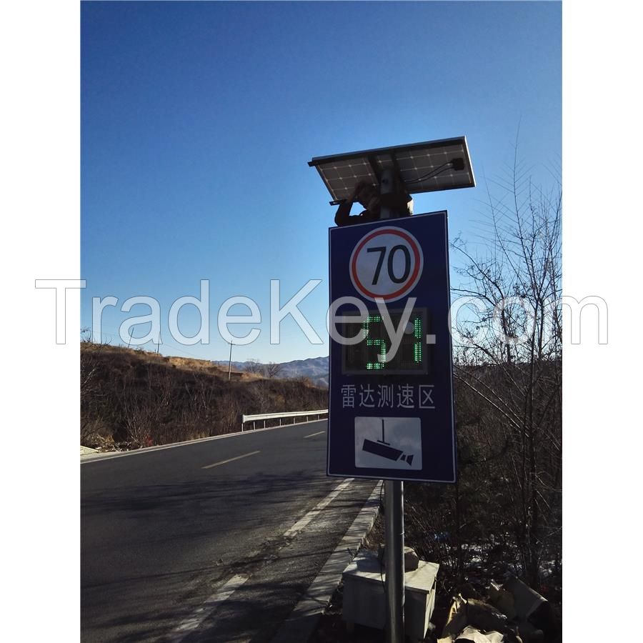 solar powered speed limit traffic signals for sale