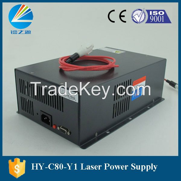 Yueming co2 laser engraving maching high voltage DC power supply 80W
