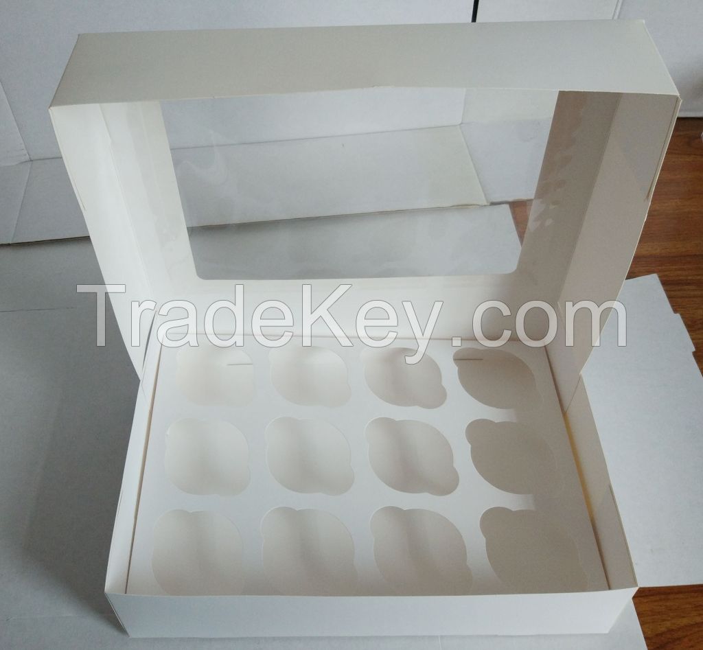 Ivory board cake boxes