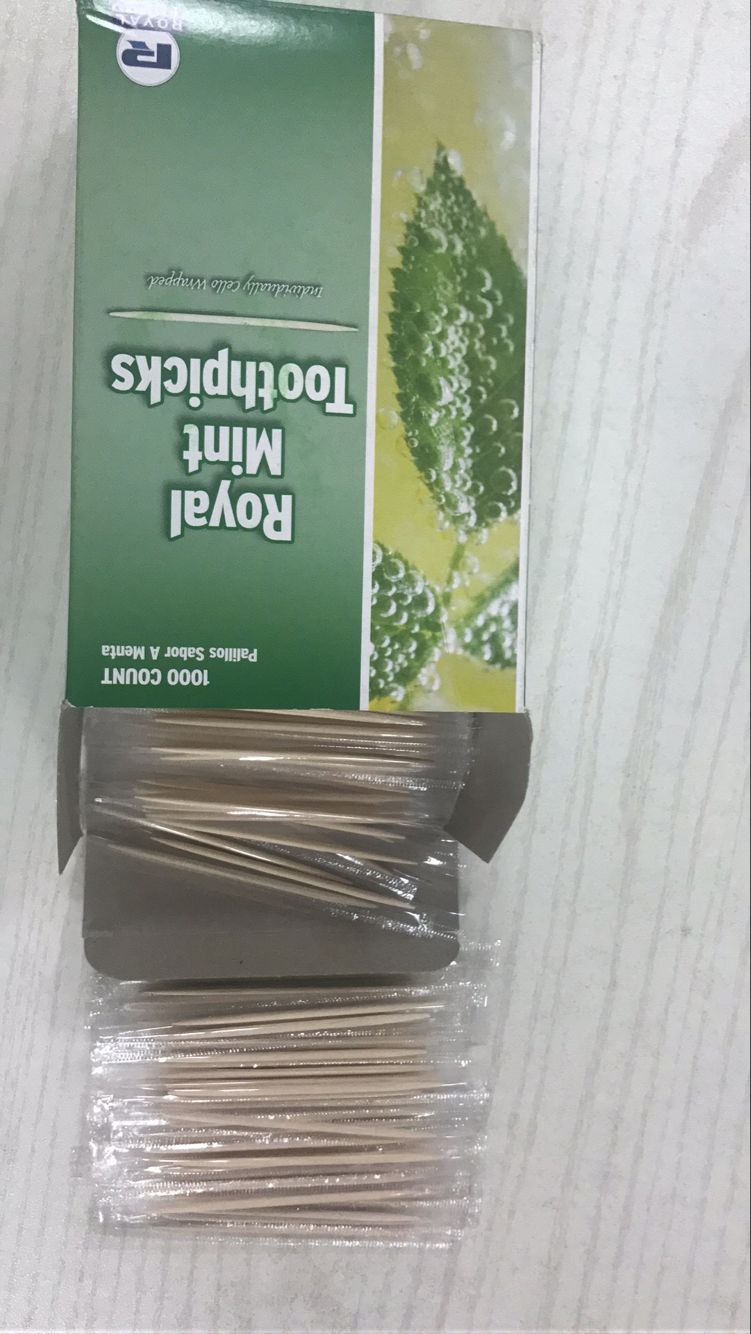 China factory birch and bamboo toothpicks high quality disposable toothpicks