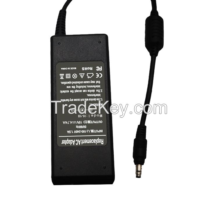 Replacement Laptop ac adapter, Suitable for HP 90W Notebook