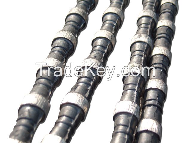 quarry diamond wire saw rubber spring