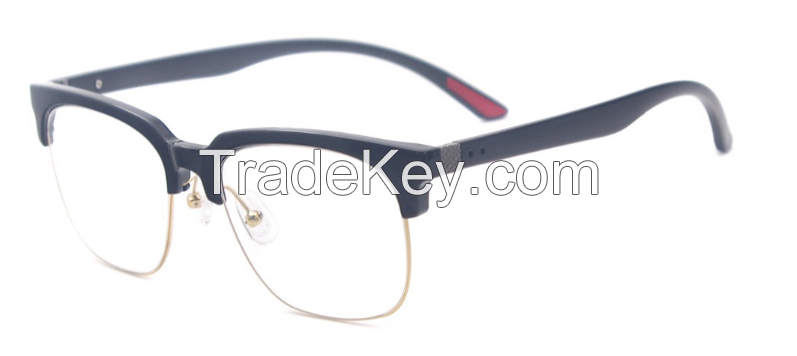 Retro Half-rim TR90 Spectale Eyeglasses Frame and Nice glasses 