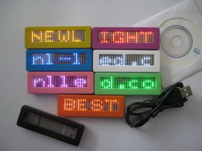 LED Name Badge