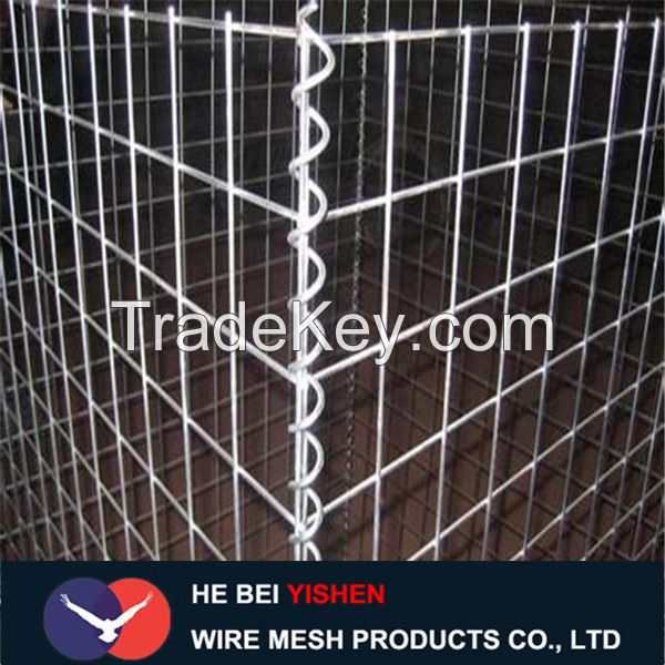 Hot sale welded gabion box/galvanized welded wire mesh