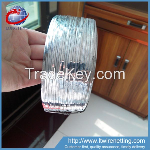 ISO9001 factory direct price galvanized flat stitching wire for carton box