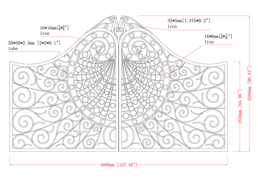 wrought iron gate 1