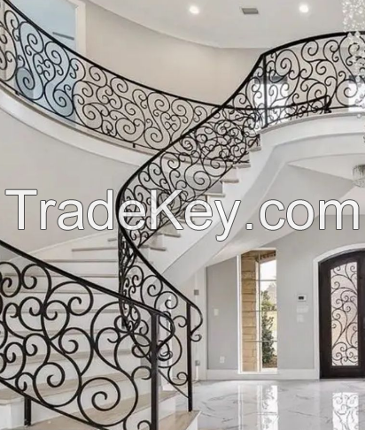 Wrought Iron stair railings