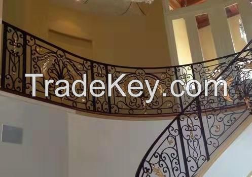 Wrought Iron stair railings