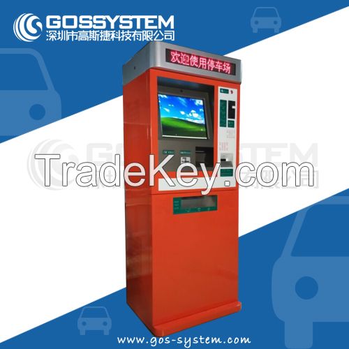 Competitive Price Park Automatic Touch Screen Ticket Vending Machine