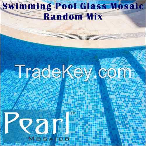 Swimming pool Glass Mosaic Tiles