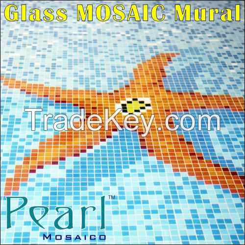 Glass Mosaic Swimming pool Mural 