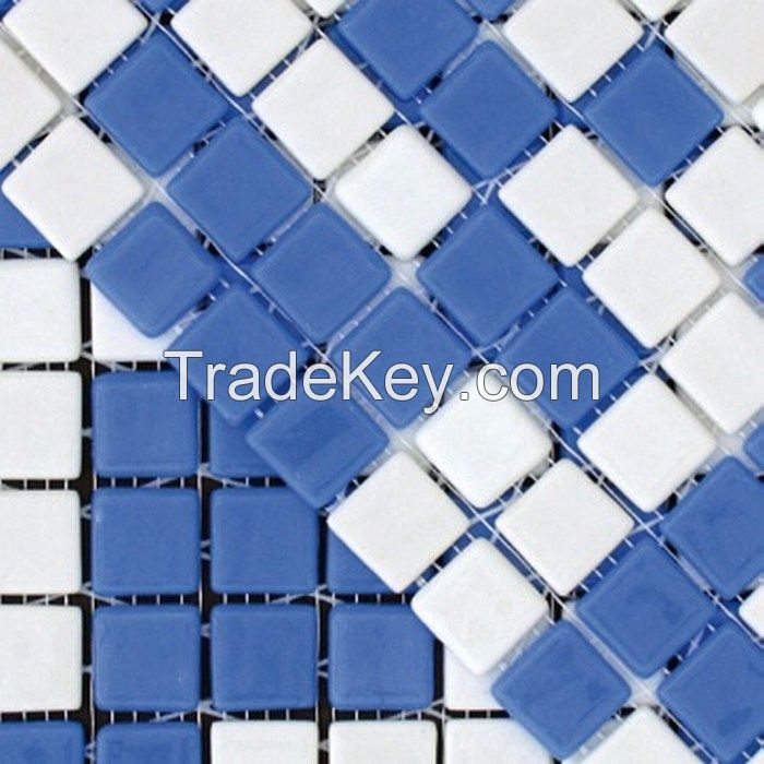 Recycled Swimming Pool Glass Mosai