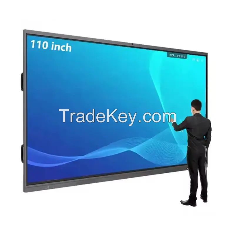 OEM 55-110 INCH LCD Display Smart Bord Interactive Whiteboard Panel Digital Smart Interactive Board digital totem
