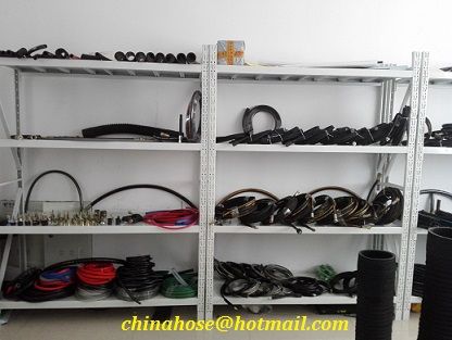 steel wire braided / spiral rubber covered hydraulic hose for mining