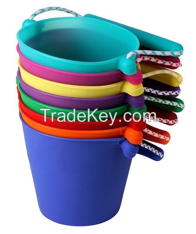 Scrunch Bucket Holiday Garden Beach Sandpit Toy