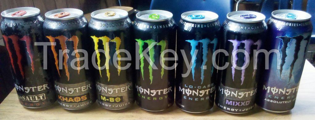 Carbonated energy drinks