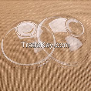 Disposable Plastic Dome Lid for 95mm PP/PET Cups