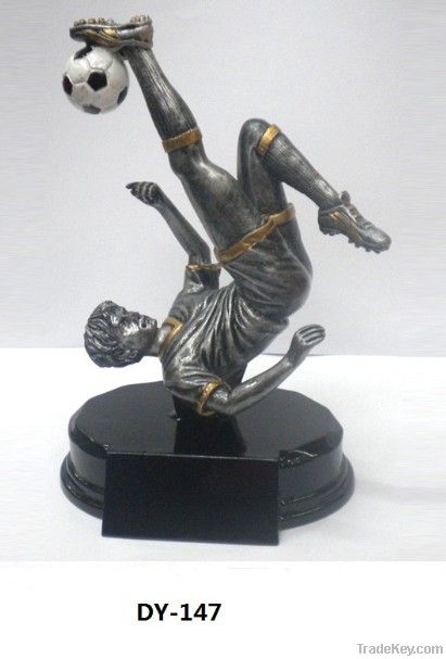 Resin Sport Trophy of Football (DY-147)