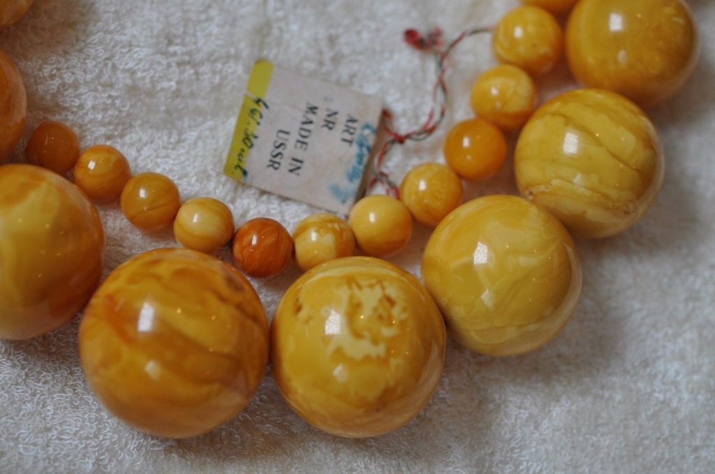 Natural Baltic Amber Necklace 326 g