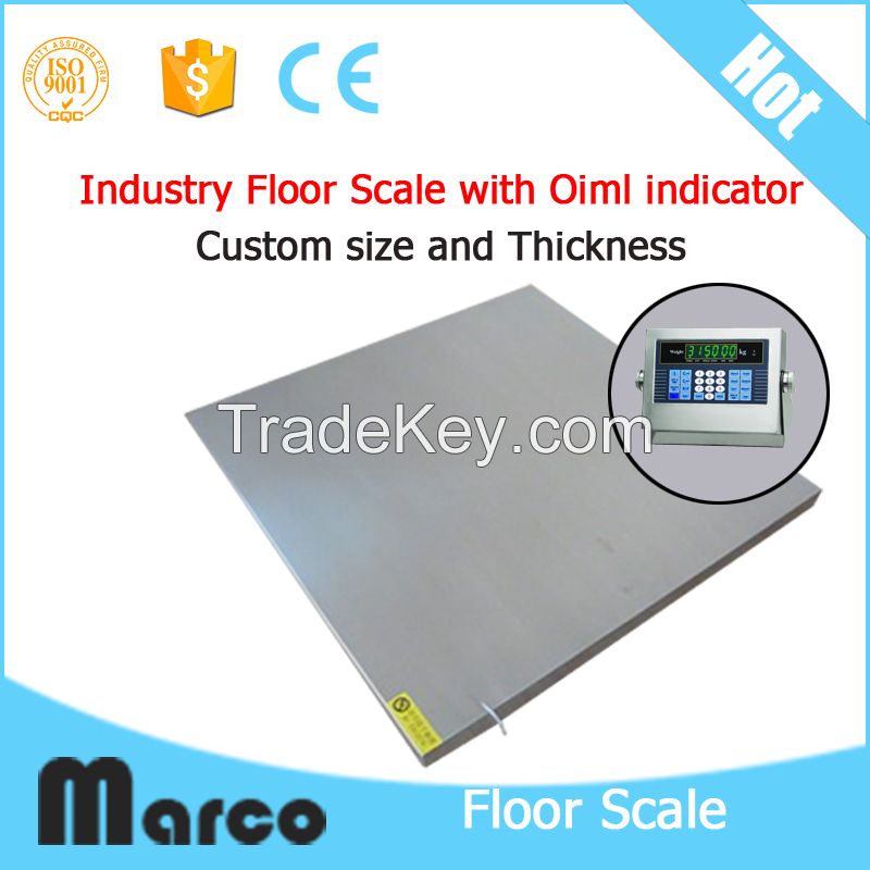 Digital 1.5*1.5m double checker  Platform scale