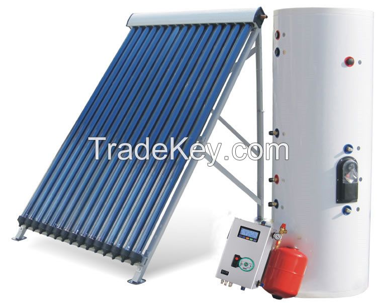 Pressurized Heat Pipe Solar Collector solar hot water heater system