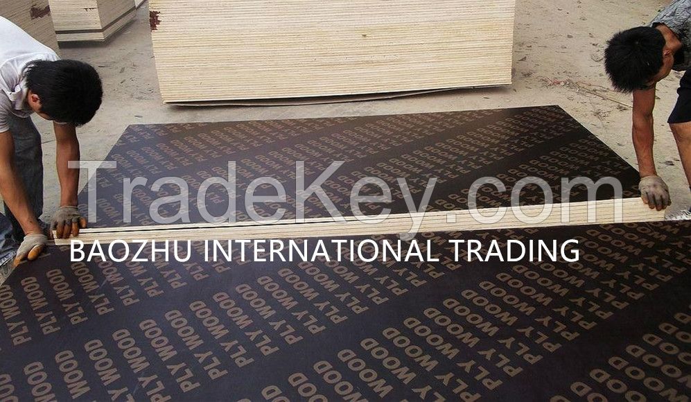 Film Faced Plywood 9MM--20MM for Construction