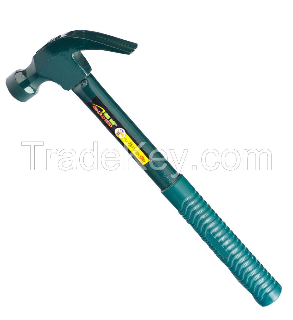 Popular Sale Claw Hammer With White Steel Handle