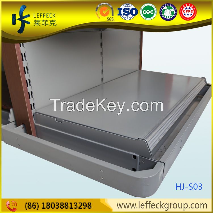 Leffeck wholesale supermarket gondola shelving