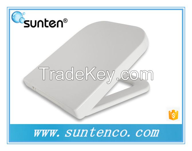 Stainless Steel White Square Toilet Seat In Xiamen