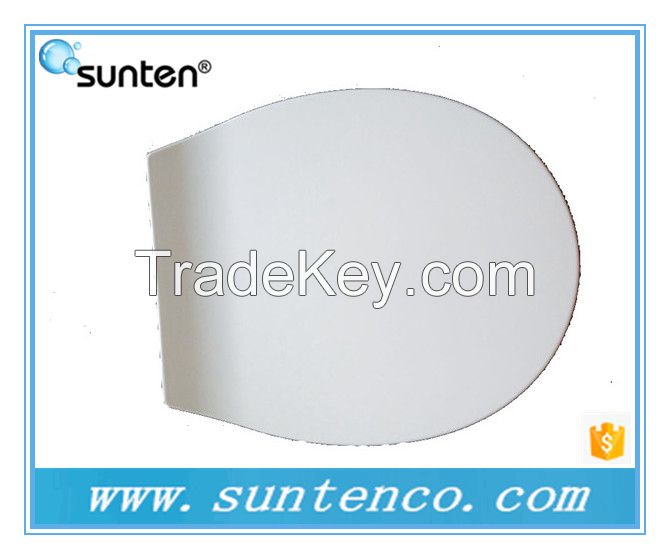 Xiamen White Duroplast Ultra Slim Soft Close Wall Hanging Toilet Seat