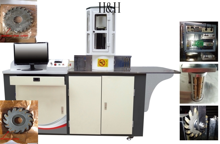S2 cnc three-in-one bending machine for advertise words bending