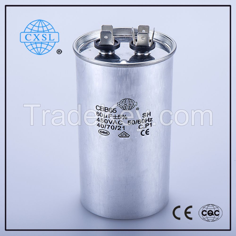 AC Capacitor CBB65 for Air Conditioner