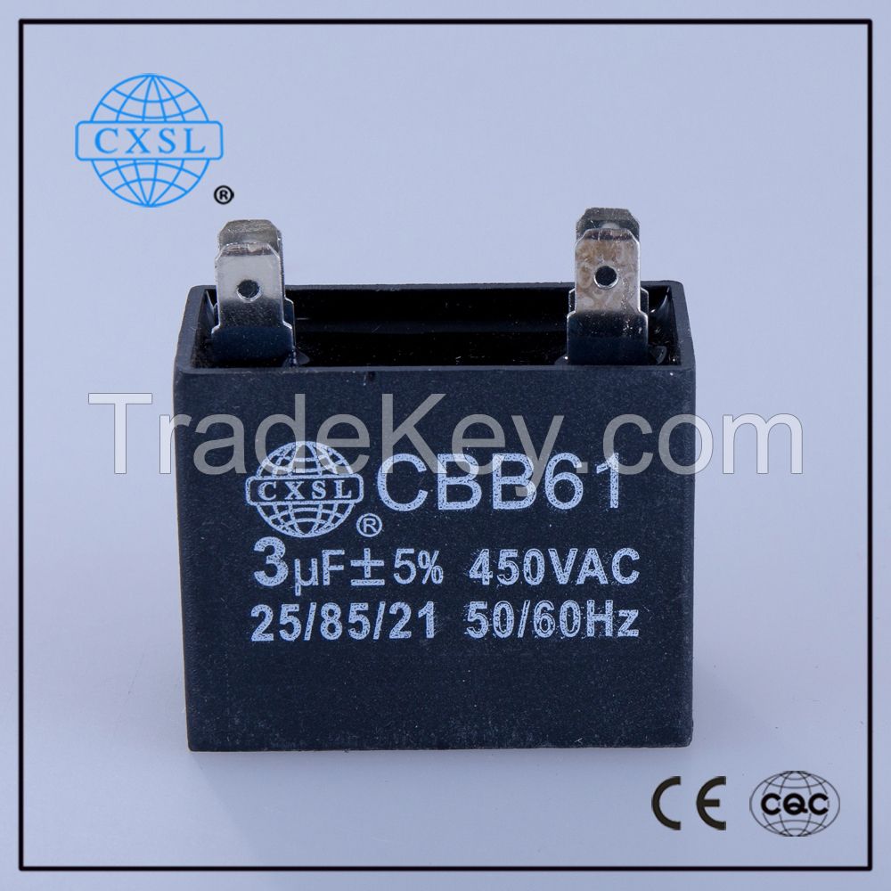 CBB61 fan capacitor