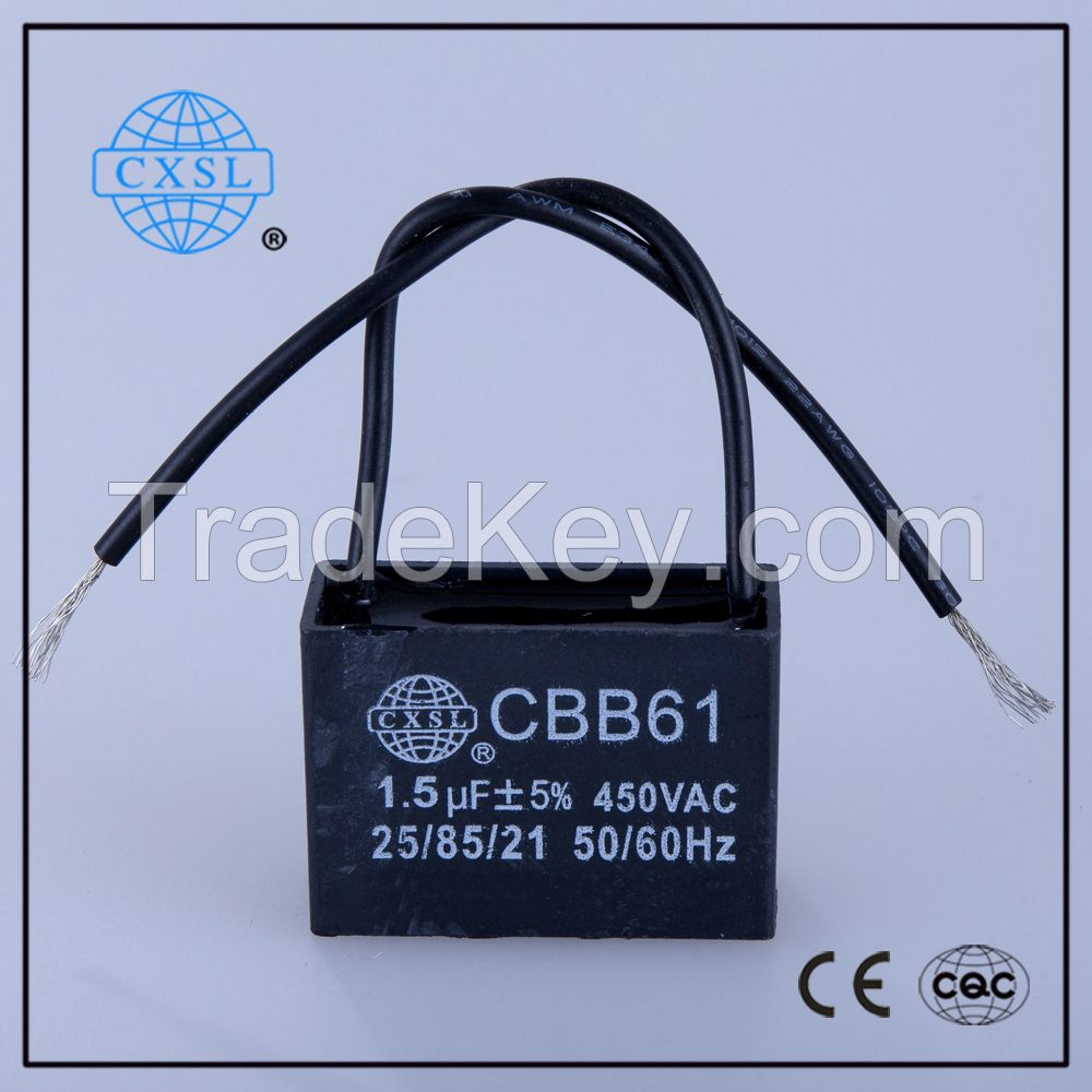 CBB61 fan capacitor
