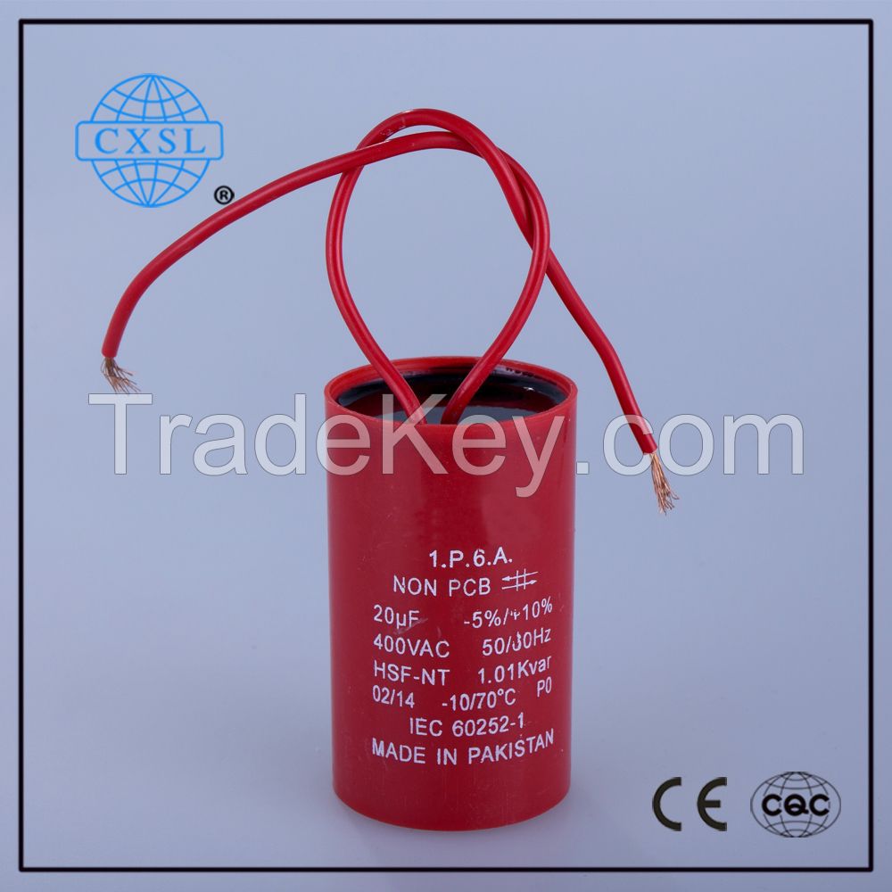 AC motor run CBB60 capacitor