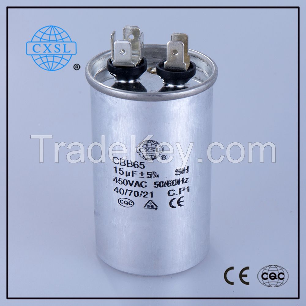 AC Capacitor CBB65 for Air Conditioner