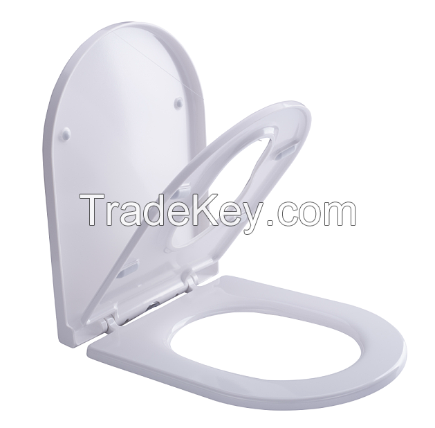 Family baby toilet seat based on Standard D shape