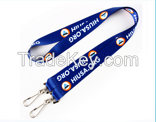 Silk screen lanyard