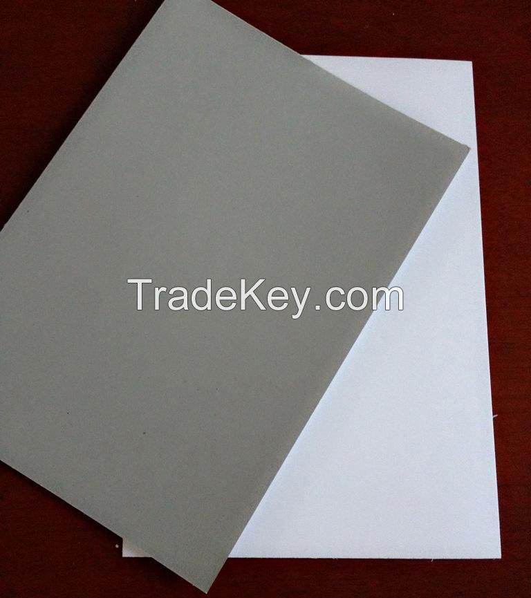 one side coated duplex board with grey back