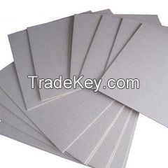 3mm laminated grey board paper for book binding 