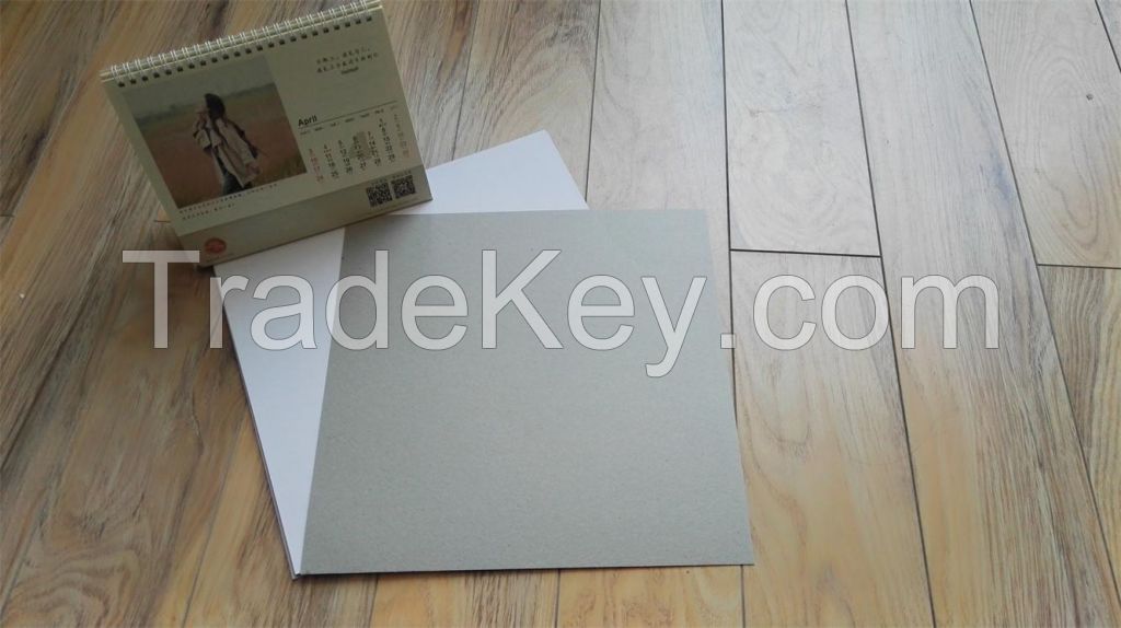 High quality duplex board with grey back