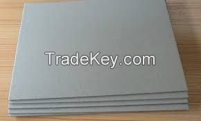 3mm laminated grey board paper for book binding 