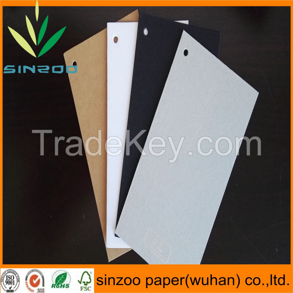 2mm laminated grey board paper for paper  box packaging