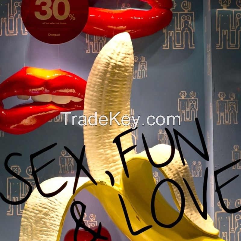 decorative artificial  banana fruit